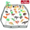 7572d440024a4cc37be47053ffe9fbd8.webp 54Pcs Mini Jungle Animal Toys Set